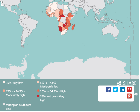 FAO's Hunger Map 2015
